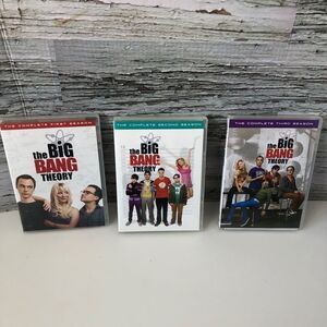 BIG Bang Theory Seasons 1 2 and 3 tv series DVD box sets